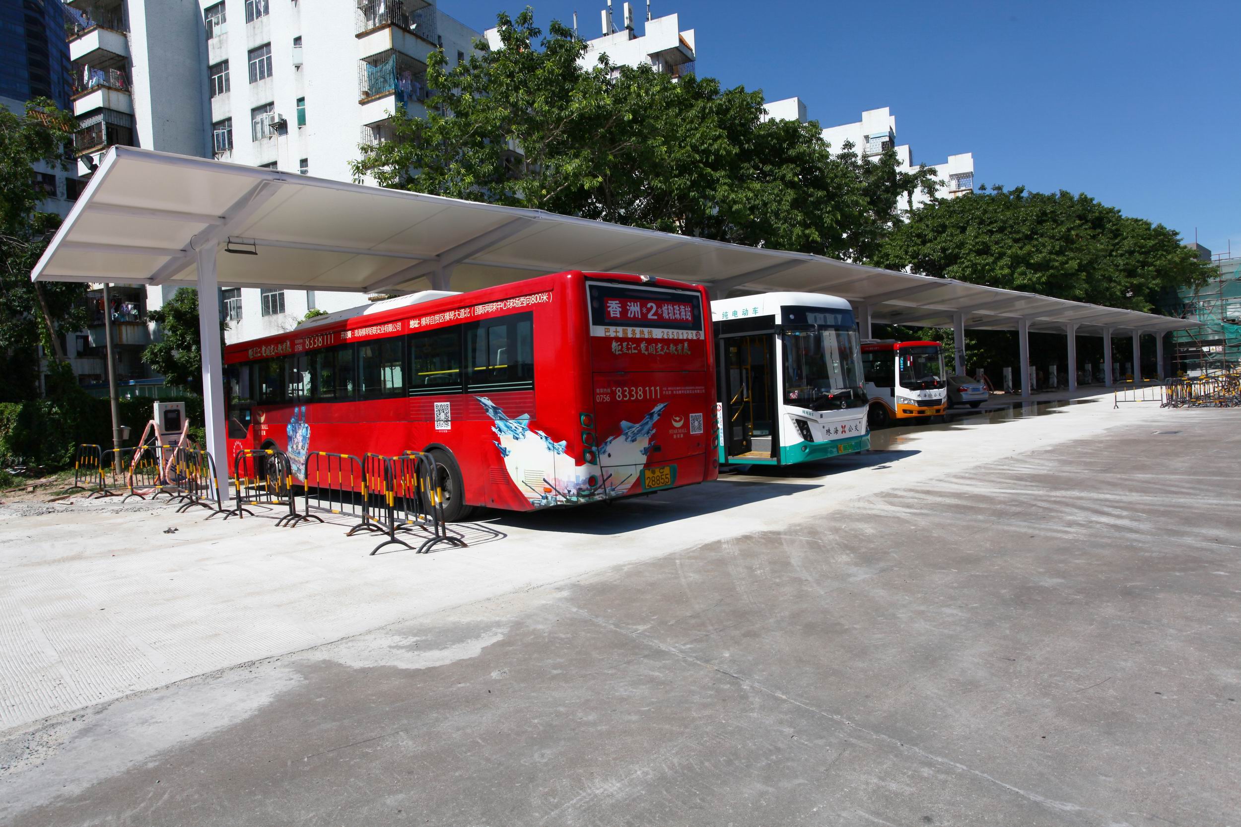 珠?；浐Ｎ骶C合停車場公交站等充電站工程